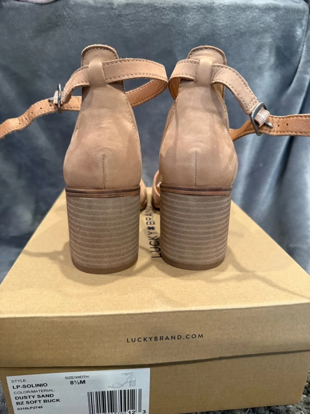 Lucky Brand Solinio sandals‎ NIB size 8.5